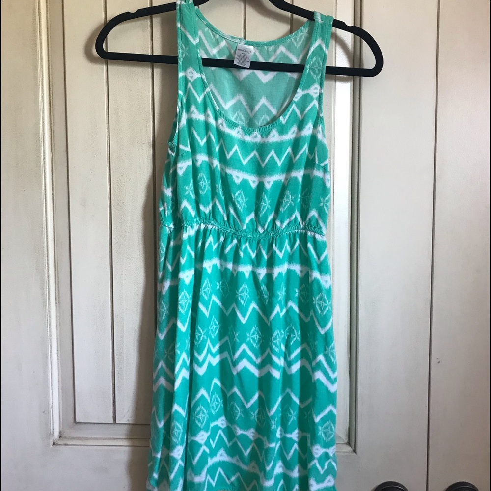 teal sun dress